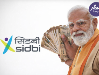 Cabinet Approves ₹5,000 Crore Equity Support to SIDBI, PM Modi Calls It a Big Boost for MSMEs