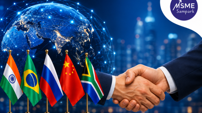 India's 2026 BRICS Chairship puts MSME financing and global cooperation at the centre of its agenda.